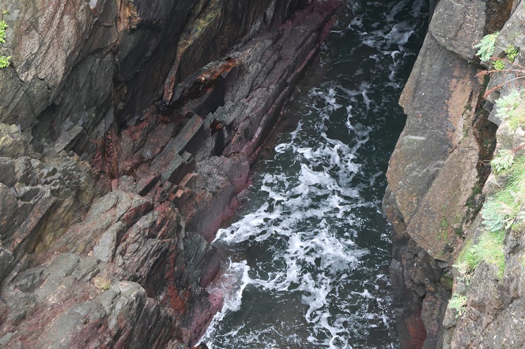 Das Blasloch („Blowhole“) von Islibhig, Foto © Hans-Martin Goede
