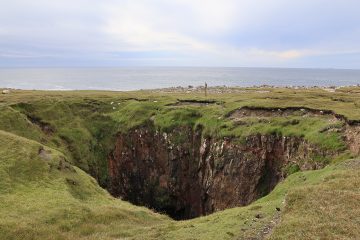 Das Blasloch („Blowhole“) von Islibhig, Foto © Hans-Martin Goede