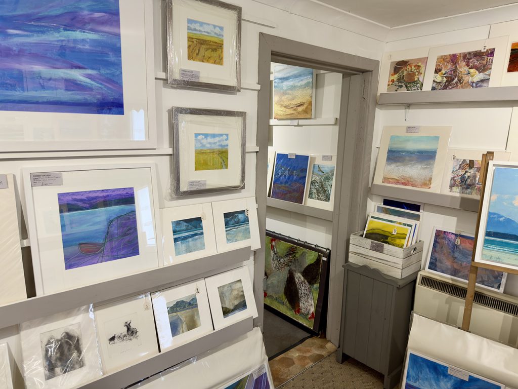 Local Hero: Valerie-Anne Ruffles und die Finsbay Gallery, Foto © Hans-Martin Goede