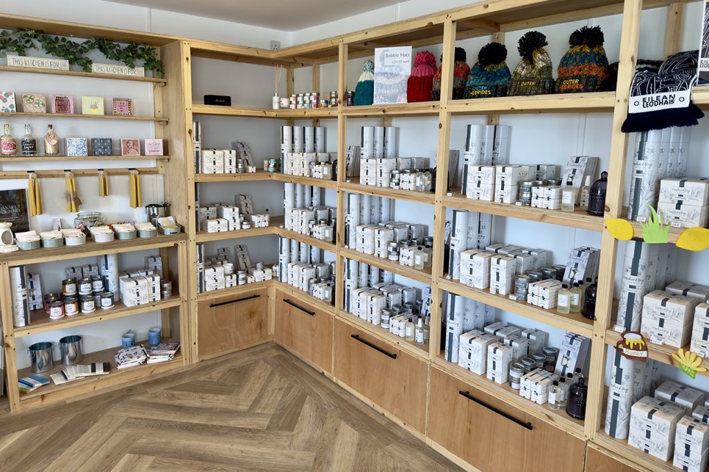 Local Hero auf der Insel Lewis: Megan Macdonald und ihre „Sandwick Bay Candles“, Foto GOEDE