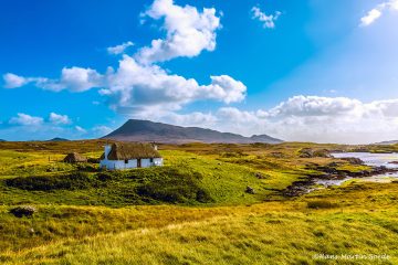 Glaic Cottage auf North Uist - Foto © Hans-Martin Goede